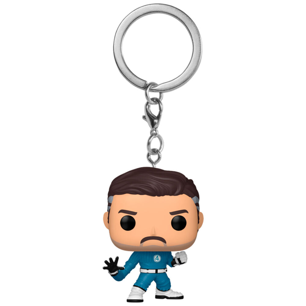 Llavero Pocket POP Marvel Los 4 Fantasticos Mister Fantastic FUNKO
