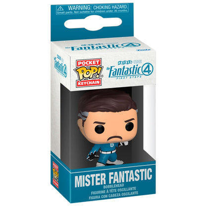 Llavero Pocket POP Marvel Los 4 Fantasticos Mister Fantastic FUNKO