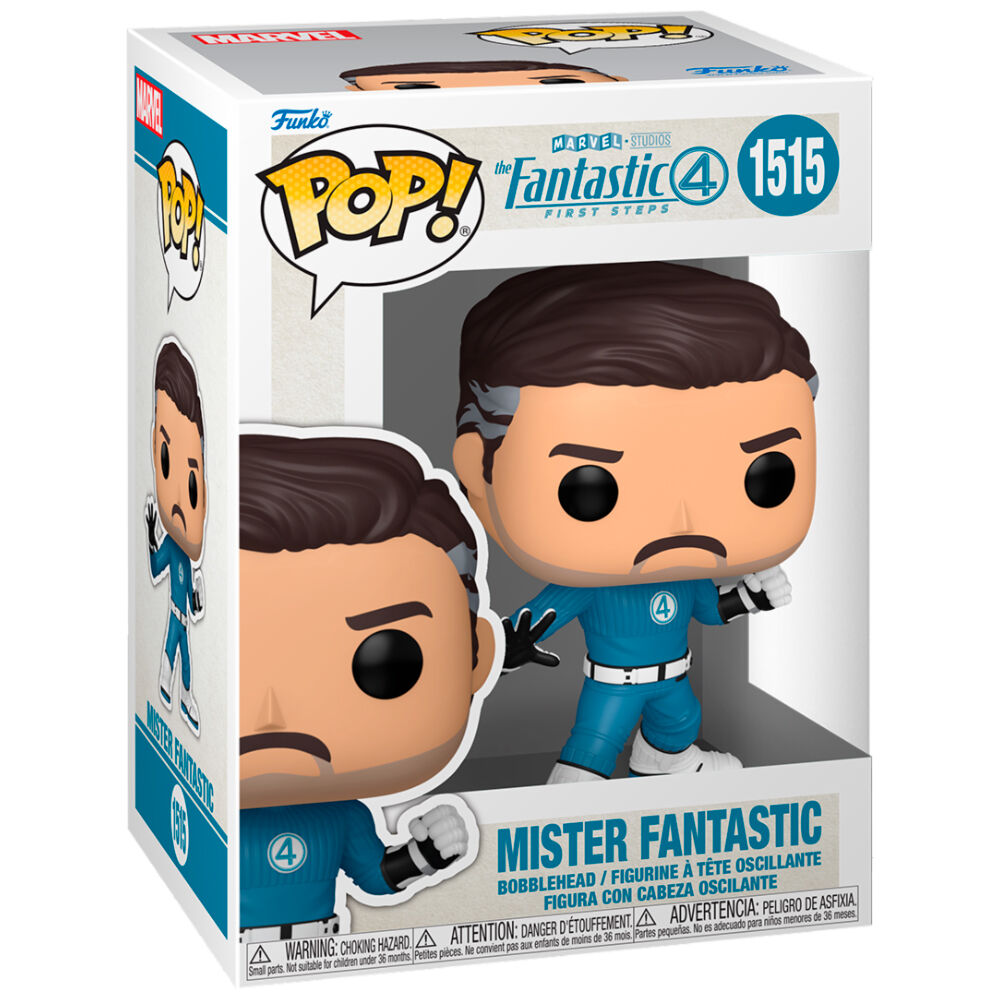 Figura POP Marvel Los 4 Fantasticos Mister Fantastic FUNKO