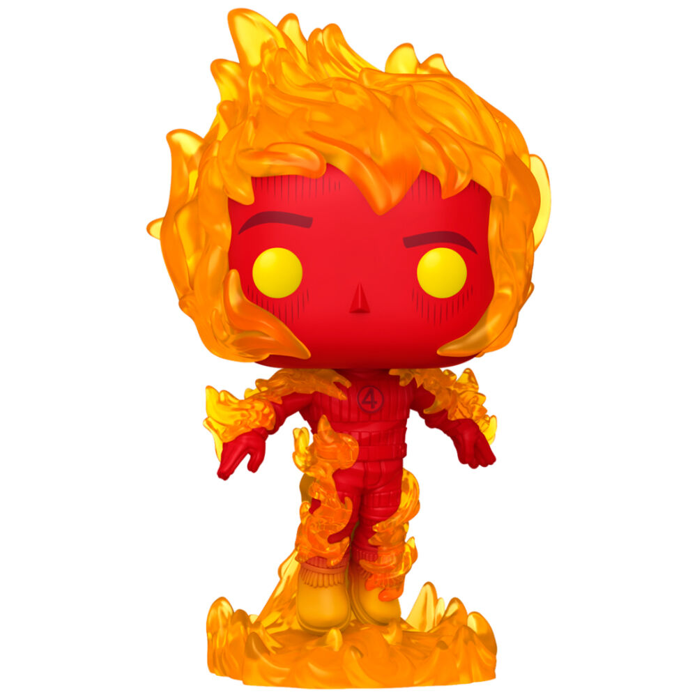Figura POP Marvel Los 4 Fantasticos Antorcha Humana FUNKO