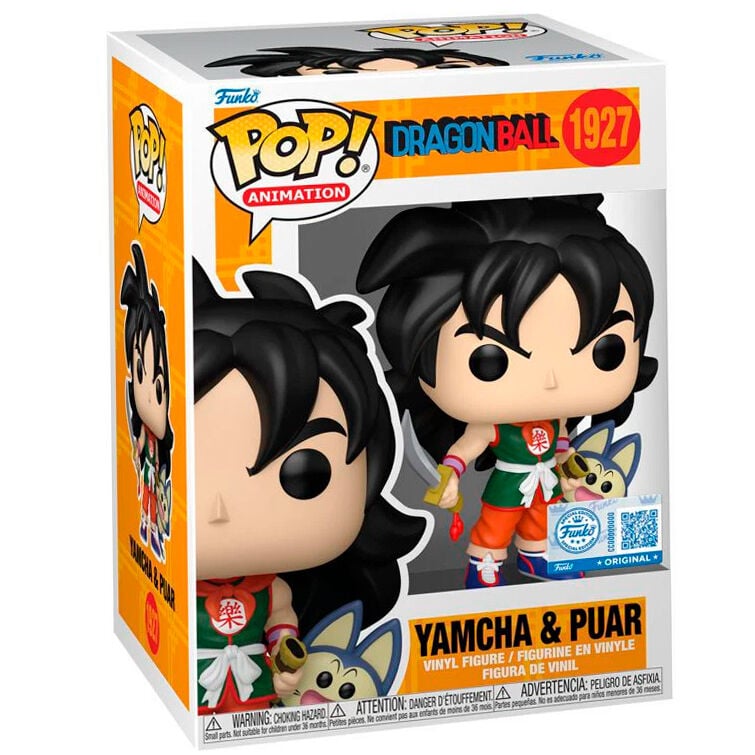 Figura POP Dragon Ball Yamcha & Puar Exclusive FUNKO