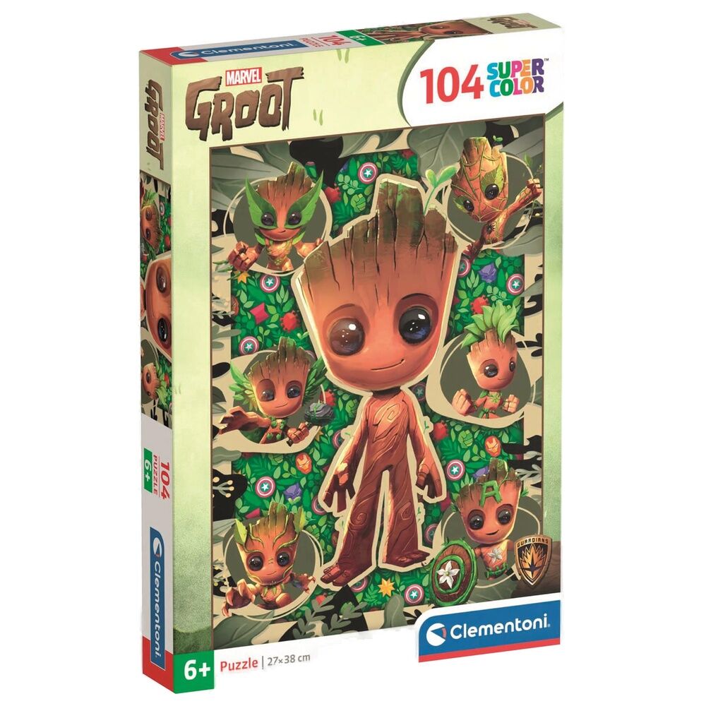 Puzzle I Am Groot Marvel 104pzs CLEMENTONI