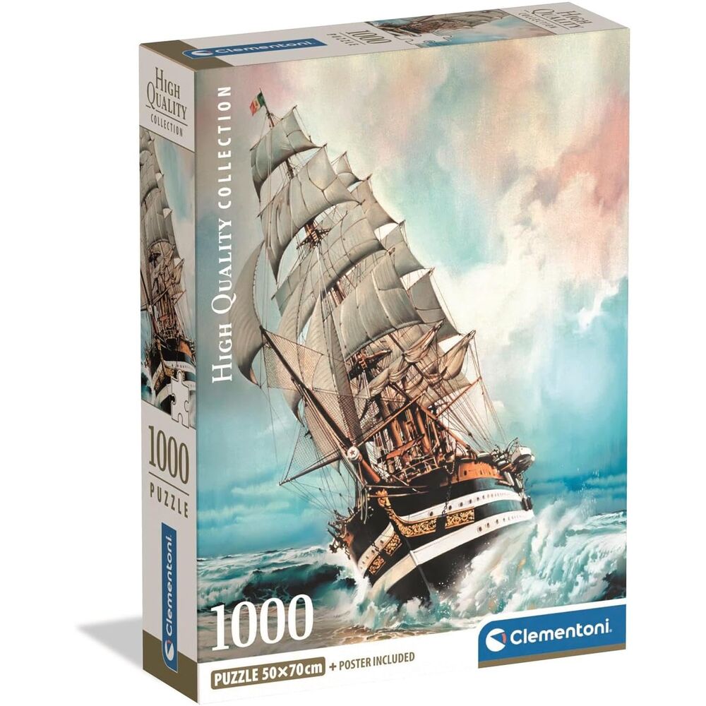 Puzzle Amerigo Vespucci High Quality 1000pzs CLEMENTONI