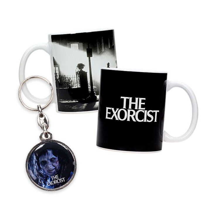 Taza + Llavero metalico El Exorcista SD TOYS