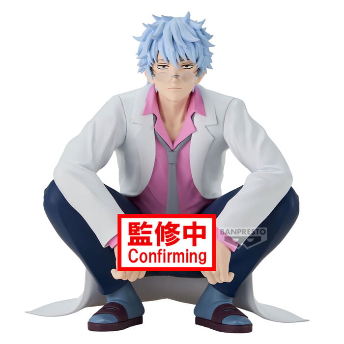 Figura Ginpachi Sakata Mr.Ginpachi's Zany Class Gintama 13cm BANPRESTO