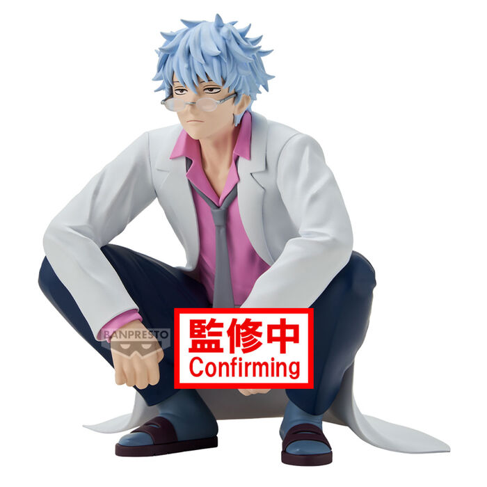 Figura Ginpachi Sakata Mr.Ginpachi's Zany Class Gintama 13cm BANPRESTO