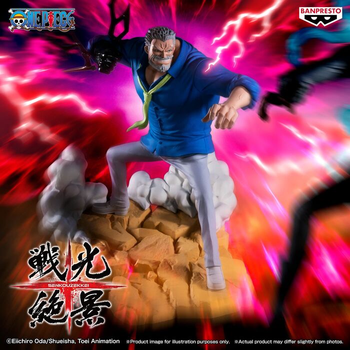 Figura Monkey D.Garp One Piece 19cm BANPRESTO
