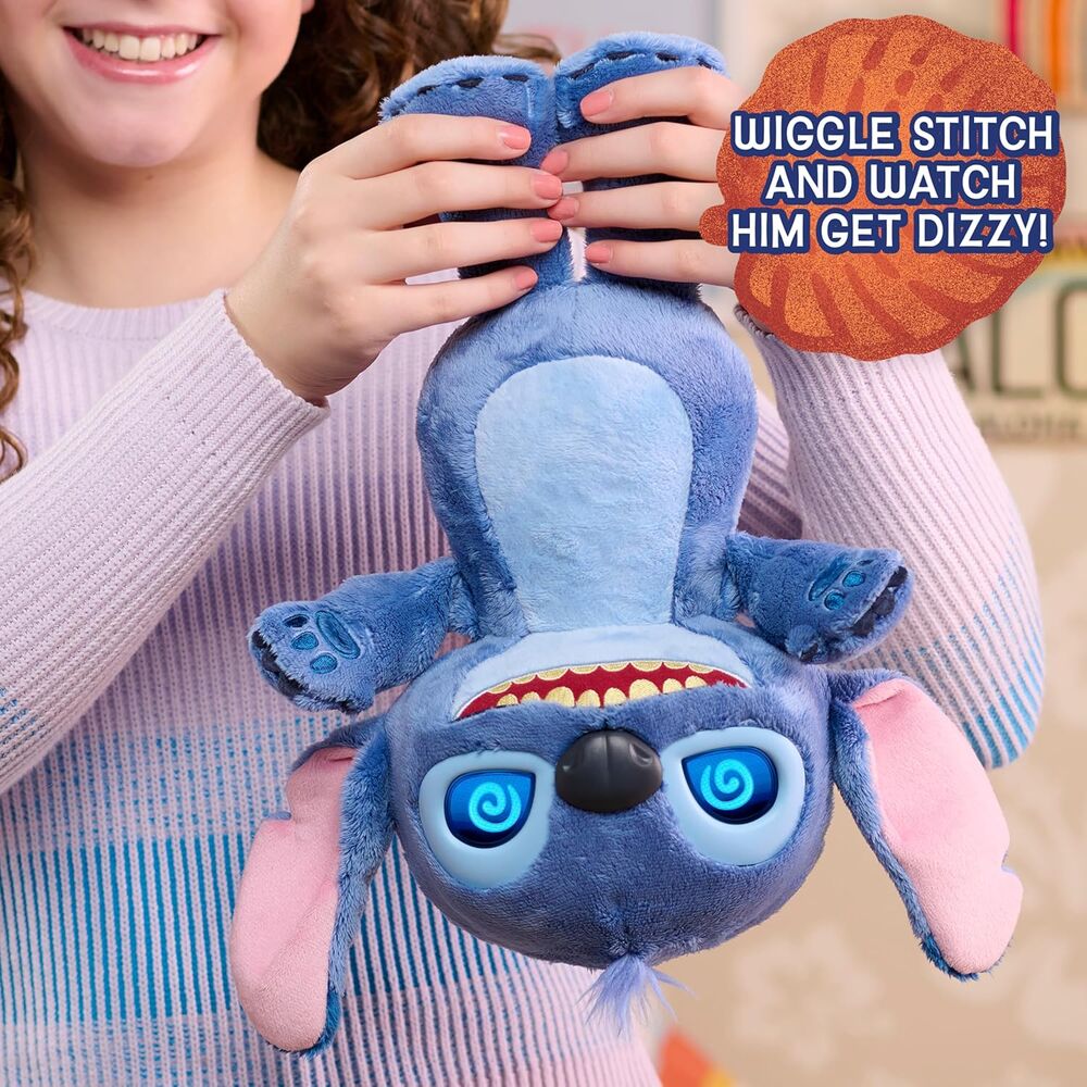 Peluche interactivo Stitch Disney 30cm JUST PLAY