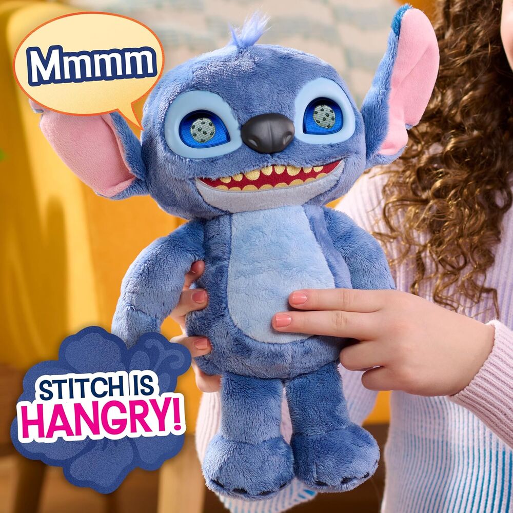 Peluche interactivo Stitch Disney 30cm JUST PLAY