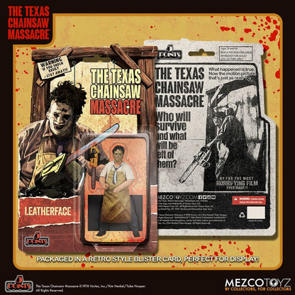 Figura Leatherface La Matanza de Texas 9,5cm MEZCO TOYZ