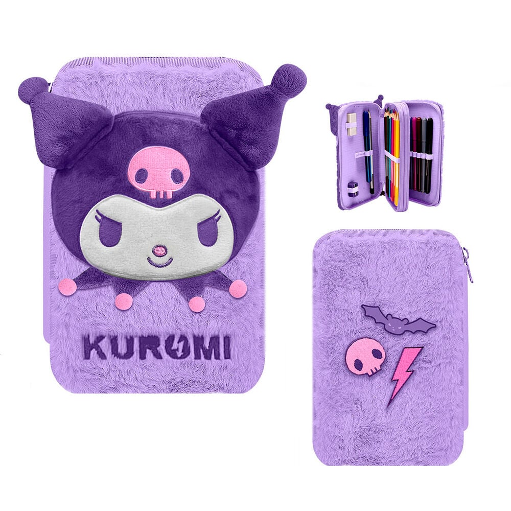 Plumier Kuromi Hello Kitty doble KIDS LICENSING