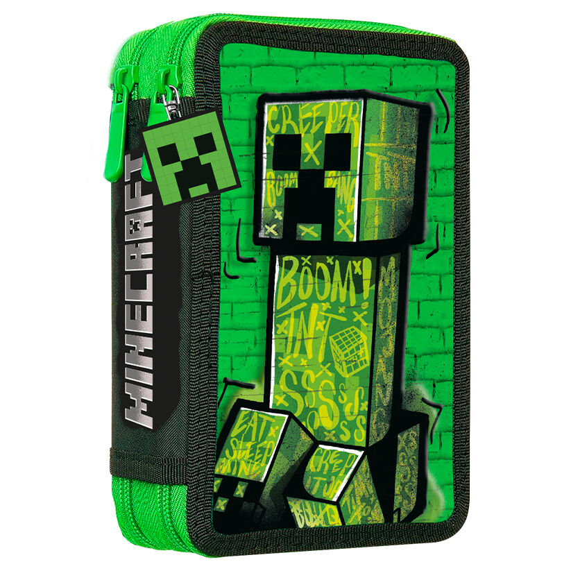 Plumier Minecraft doble KIDS LICENSING