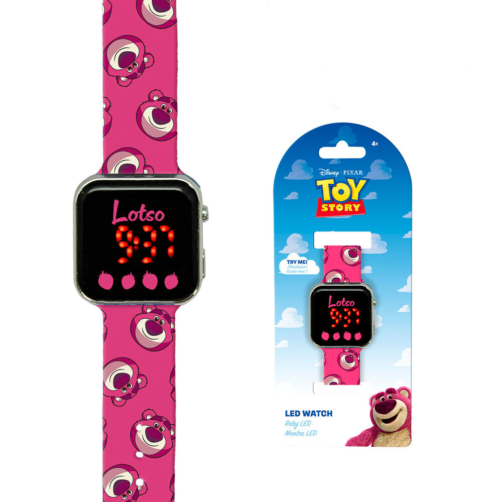 Reloj LED Lotso Toy Story Disney Pixar KIDS LICENSING