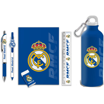 Set Papeleria + Botella Real Madrid KIDS LICENSING
