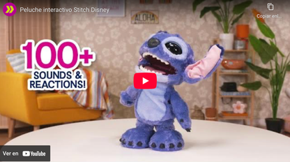 Peluche interactivo Ultimate Stitch Disney JUST PLAY