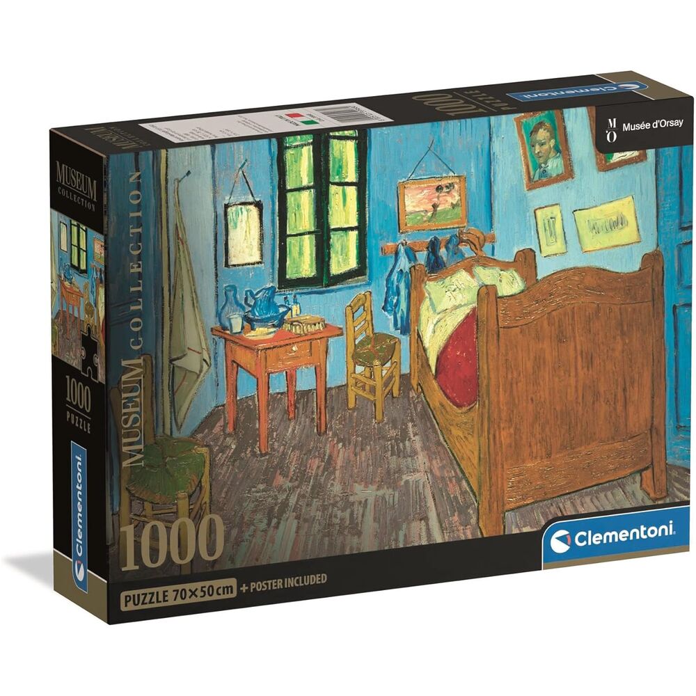 Puzzle Bedroom in Arles Van Gogh Museum 1000pzs CLEMENTONI