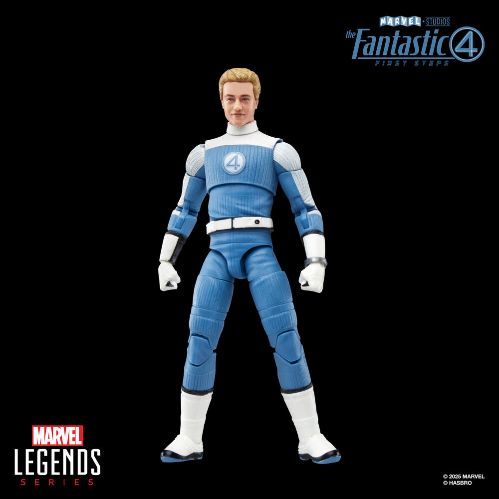 Figura Johnny Storm Los 4 Fantasticos Marvel 15cm HASBRO