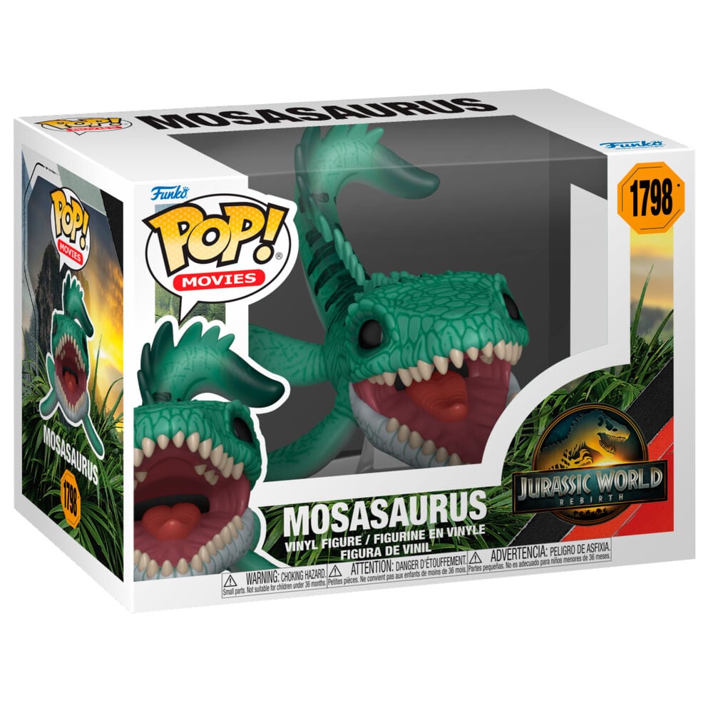 Figura POP Jurassic World El Renacer Mosasaurus FUNKO