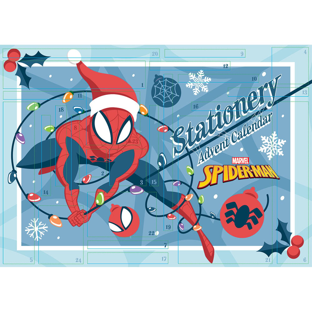 Calendario Adviento Spiderman Marvel PYRAMID