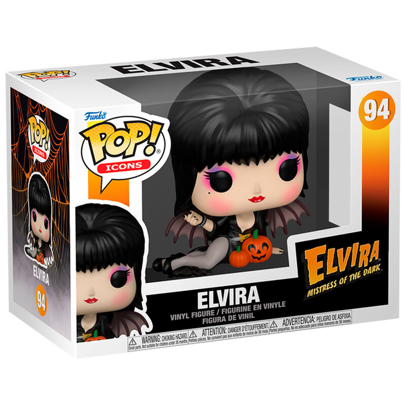 Figura POP Elvira Mistress of the Dark Elvira with Pumpkins FUNKO