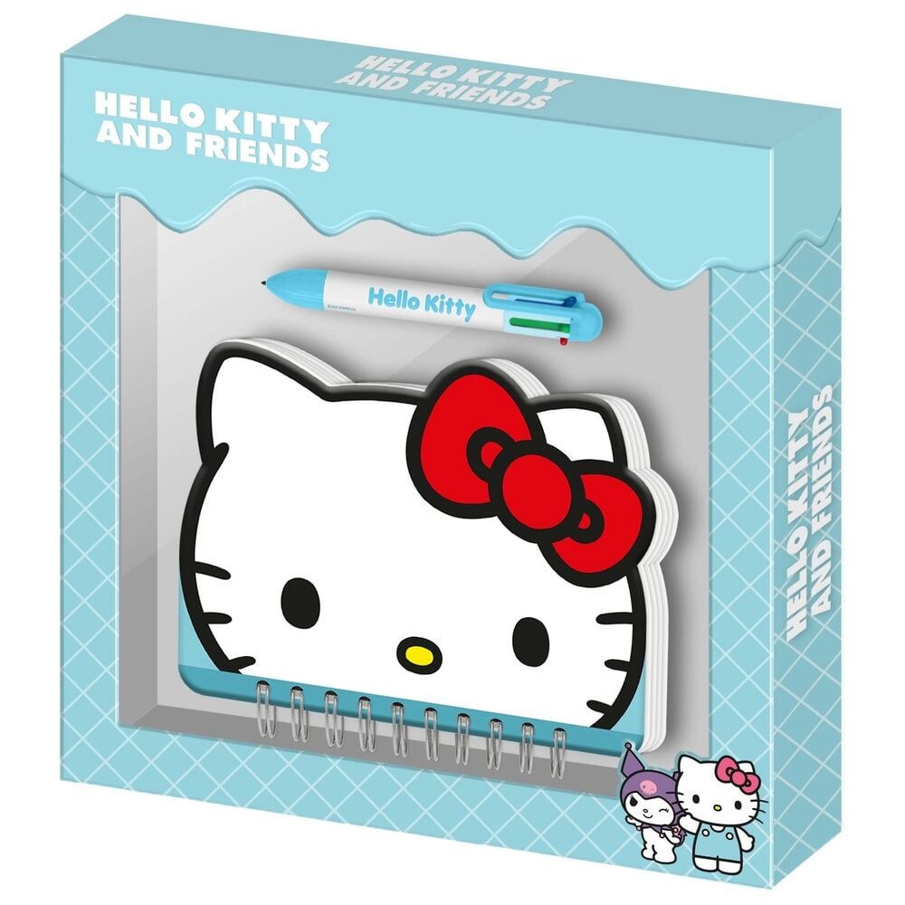 Diario + Boligrafo Hello Kitty and Friends KARACTERMANIA