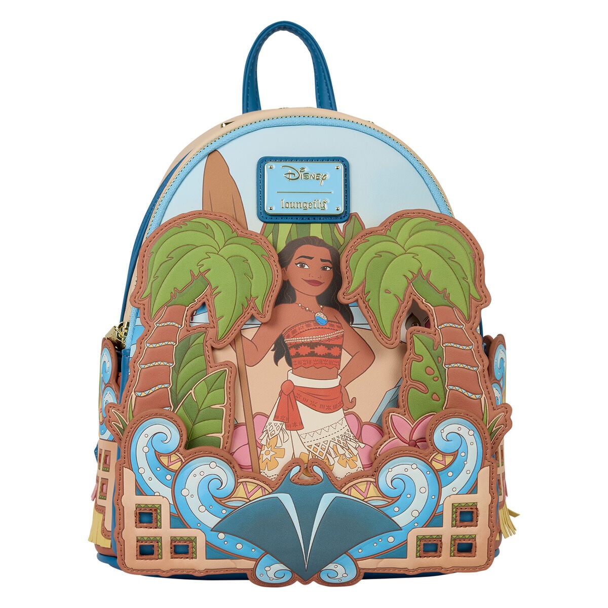 Mochila Vaiana Moana Disney Loungefly 26cm LOUNGEFLY