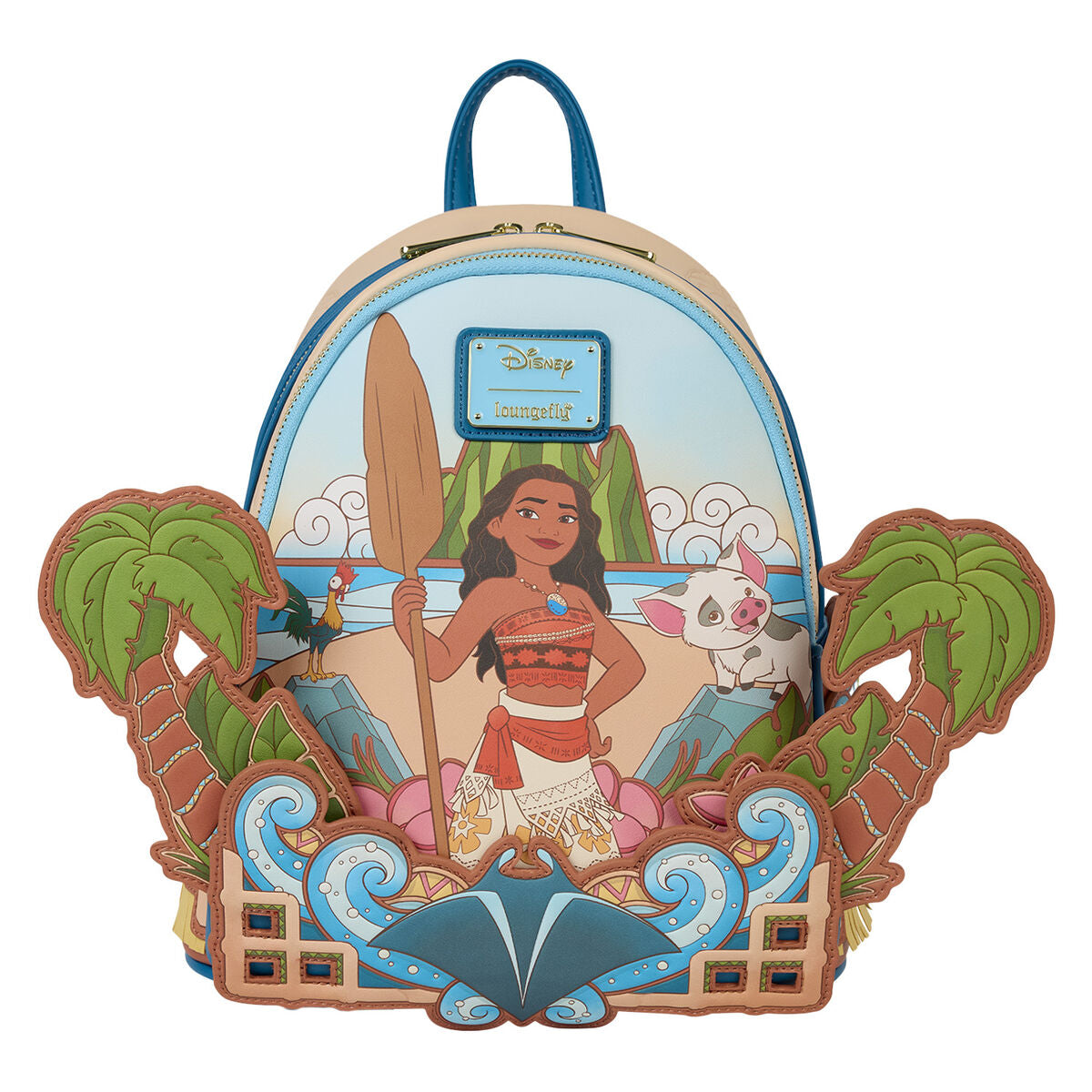 Mochila Vaiana Moana Disney Loungefly 26cm LOUNGEFLY