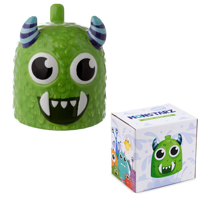 Taza 3D Monstruo Monstarz Verde 550ml PUCKATOR