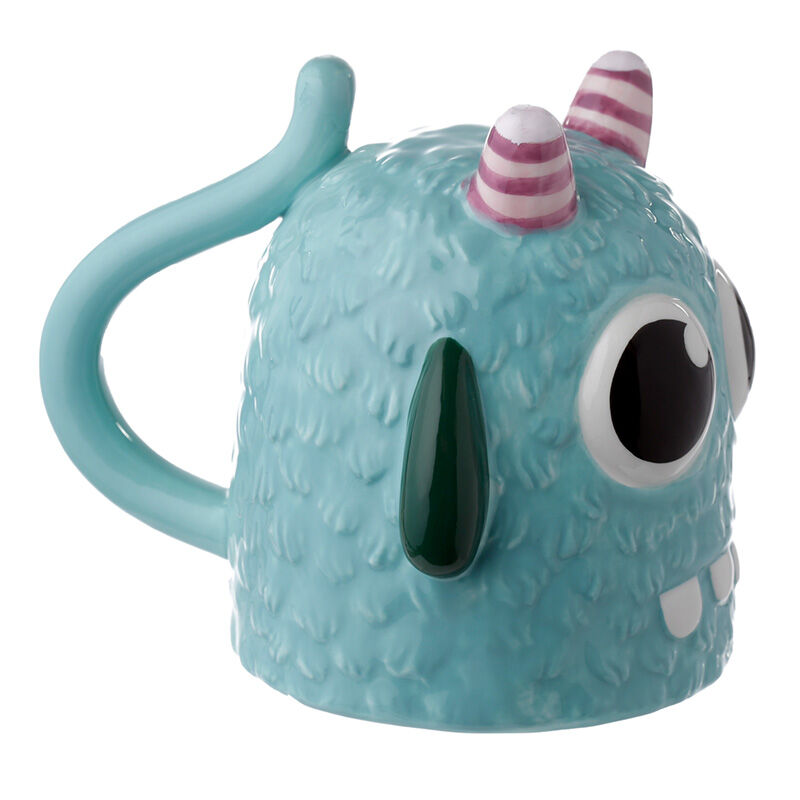 Taza 3D Monstruo Monstarz Azul 550ml PUCKATOR