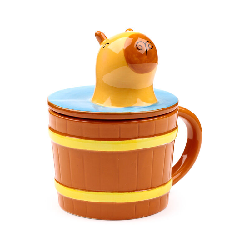 Taza Con Tapa Capibara PUCKATOR