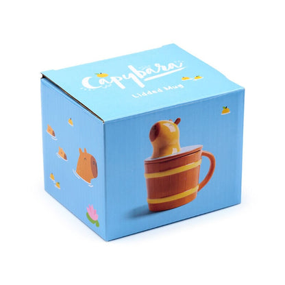 Taza Con Tapa Capibara PUCKATOR