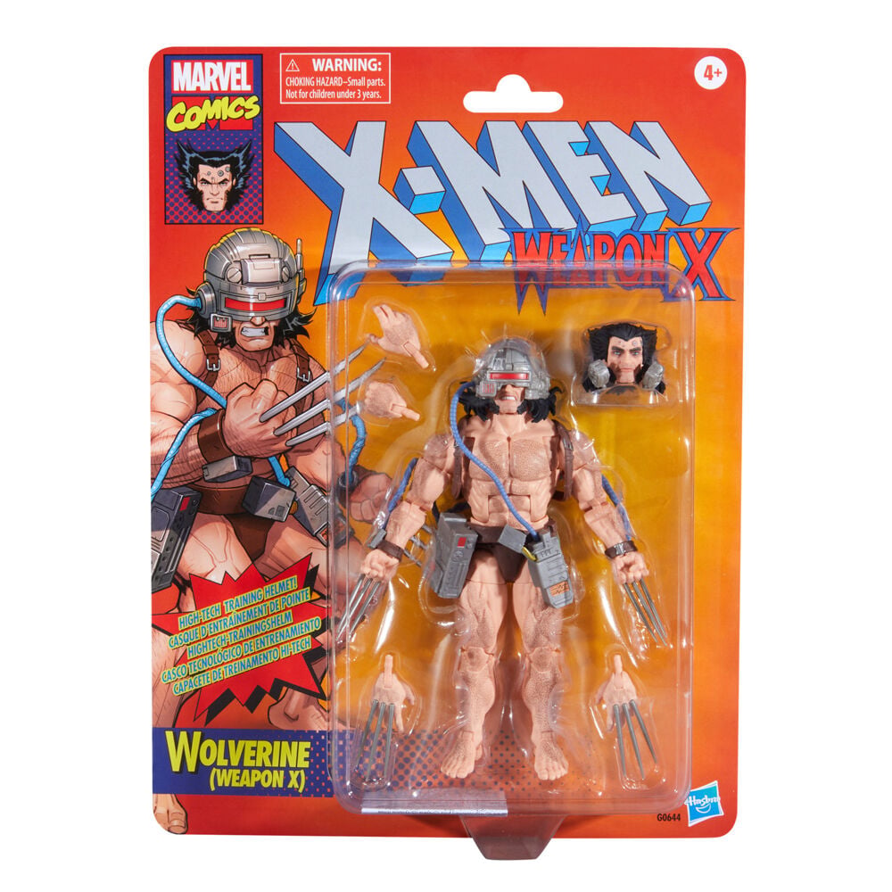 Figura Wolverine Weapon X X-Men Marvel Comics 15cm HASBRO