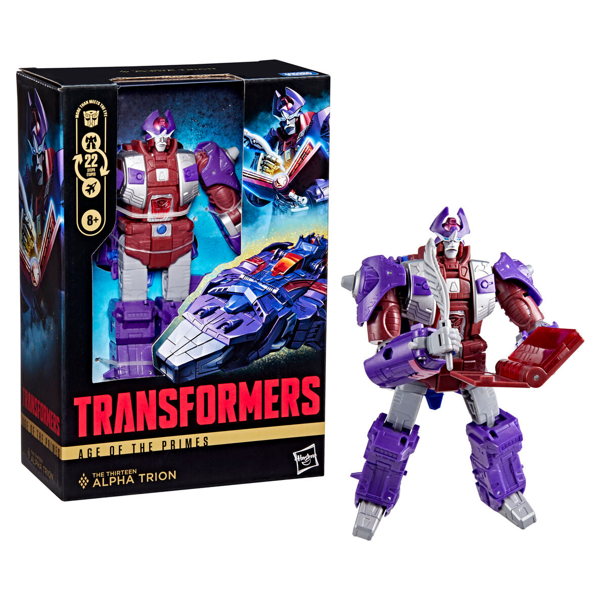 Figura Alpha Trion Age of the Primes Transformers 17,5cm HASBRO