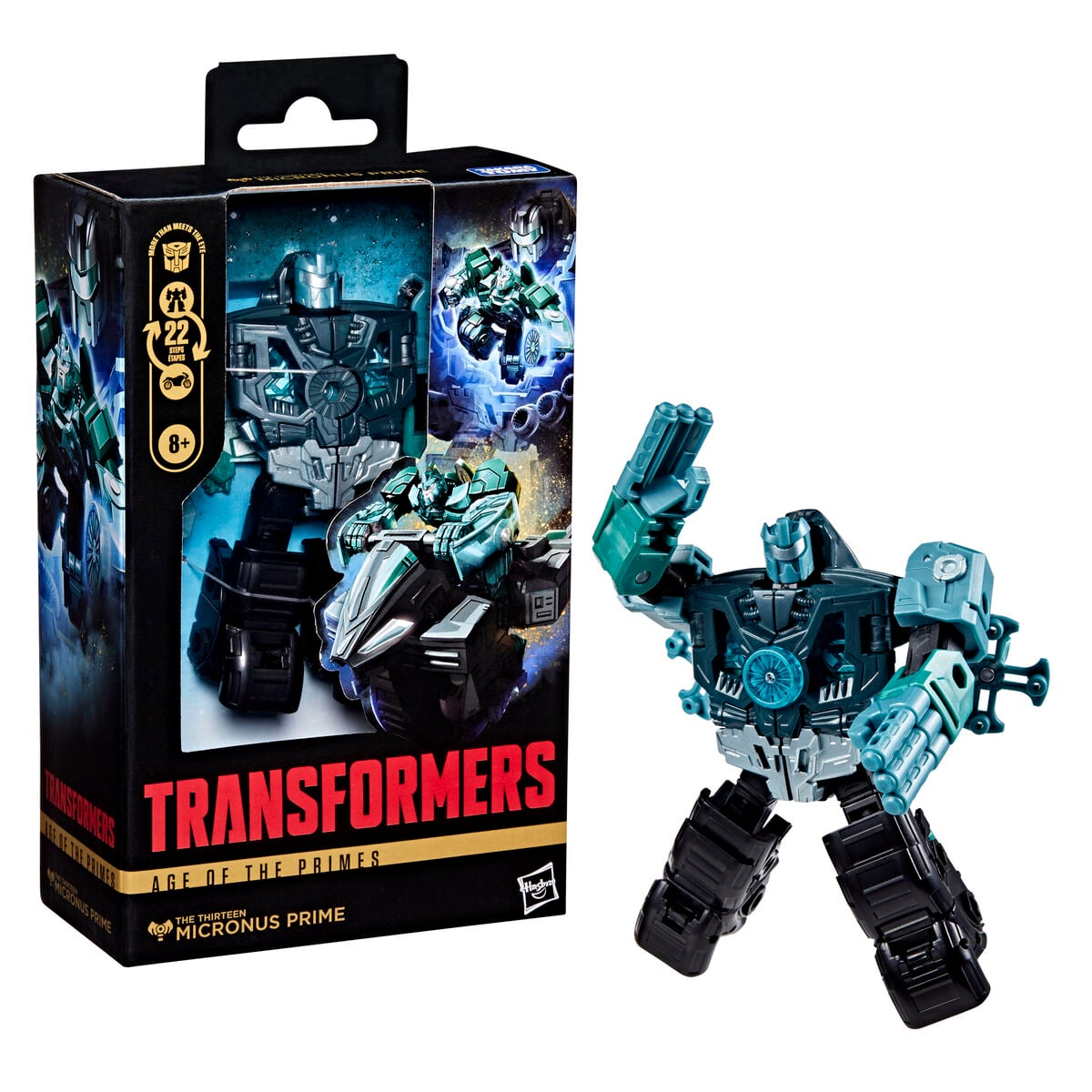 Figura Micronus Prime Age of the Primes Transformers 14cm HASBRO