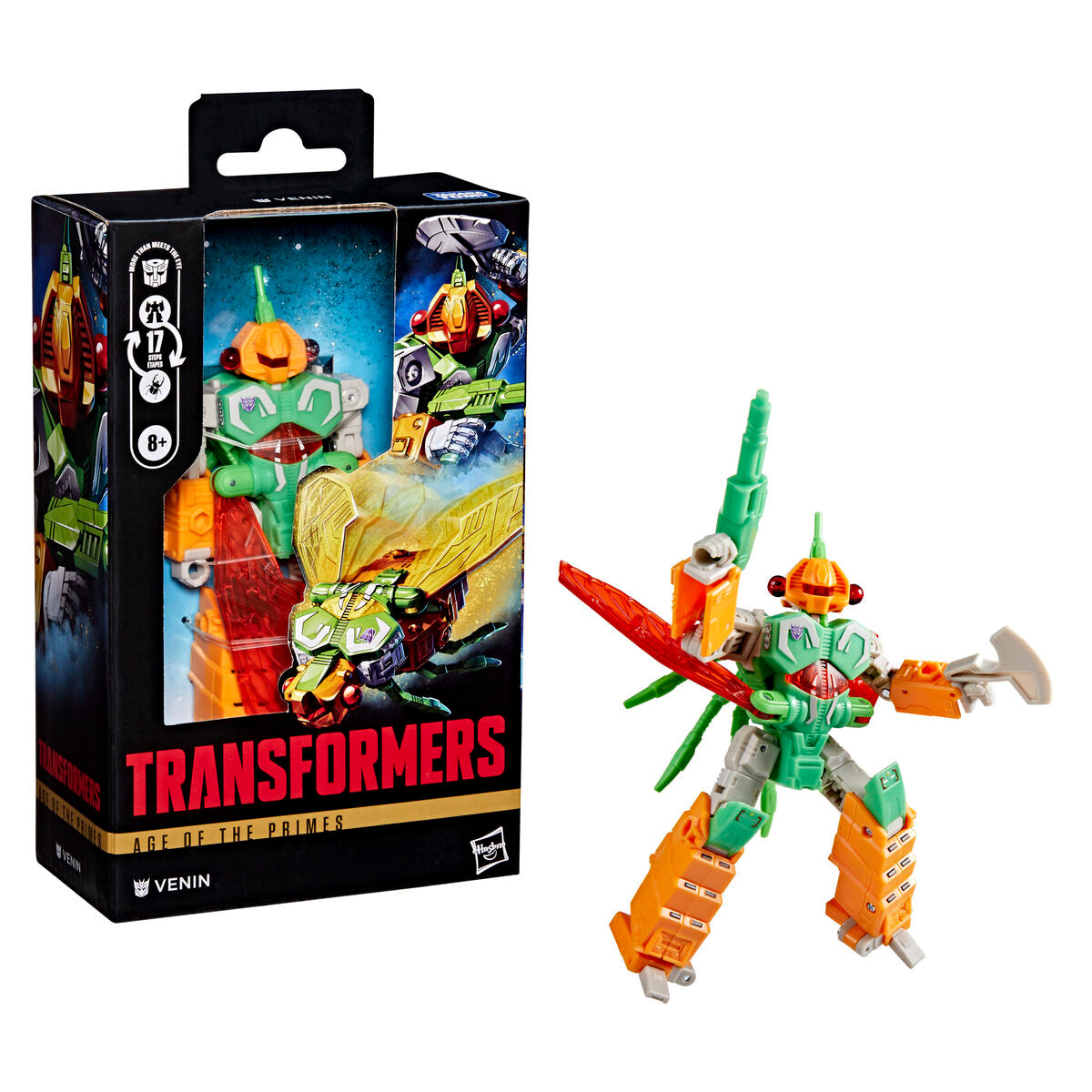 Figura Venim La Era de los Primes Transformers 14cm HASBRO