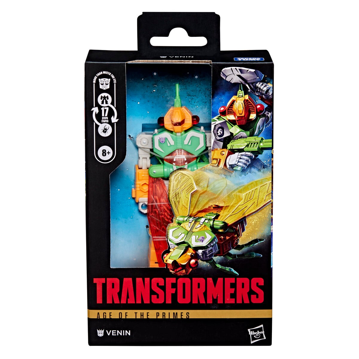 Figura Venim La Era de los Primes Transformers 14cm HASBRO