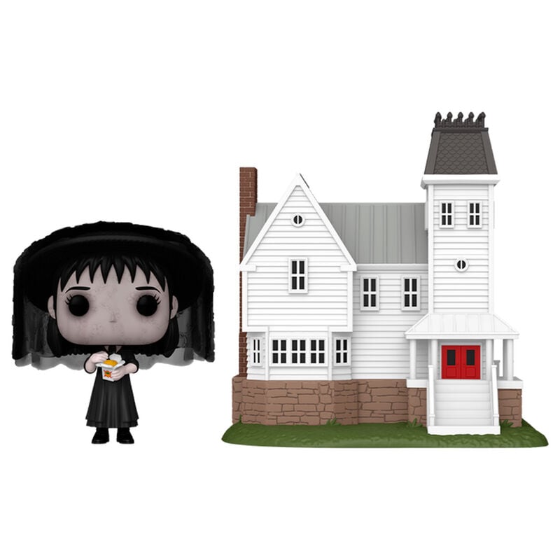 Figura POP Town Beetlejuice Lydia Deetz with Maitland House FUNKO