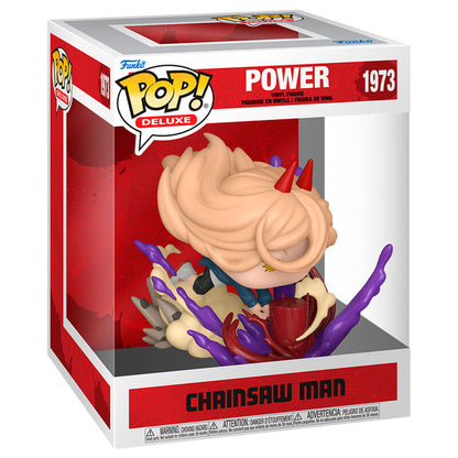 Figura POP Deluxe Chainsaw Man Power with Blood Hammer FUNKO