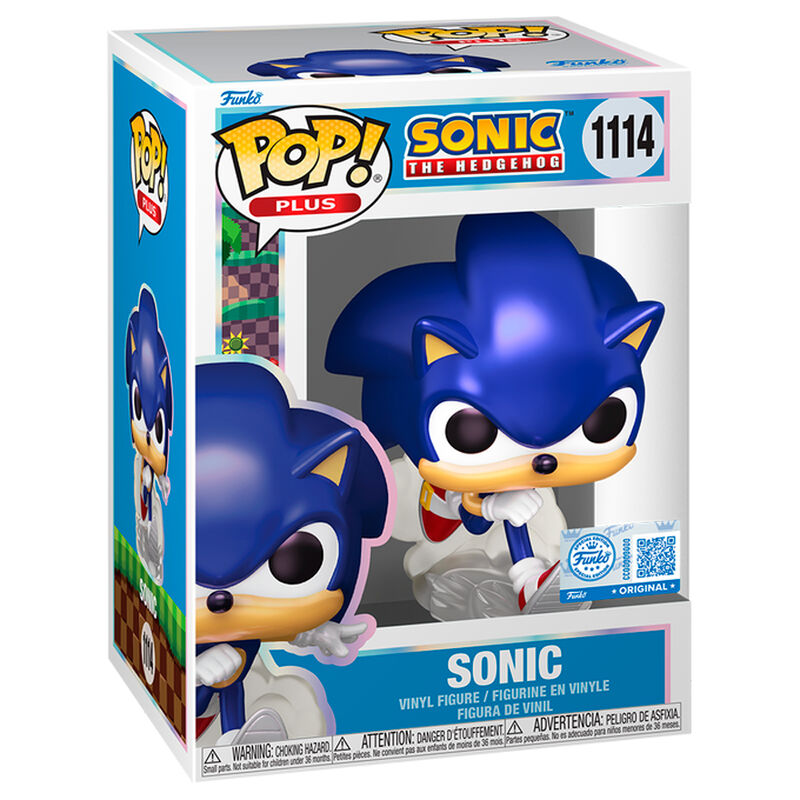 Figura POP Plus Sonic The Hedgehog Sonic Exclusive FUNKO