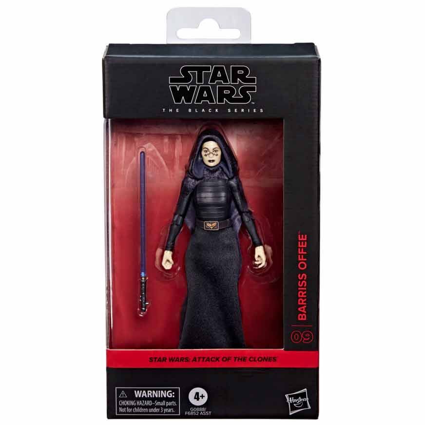 Figura Barriss Offee El Ataque de los Clones Star Wars 15cm HASBRO