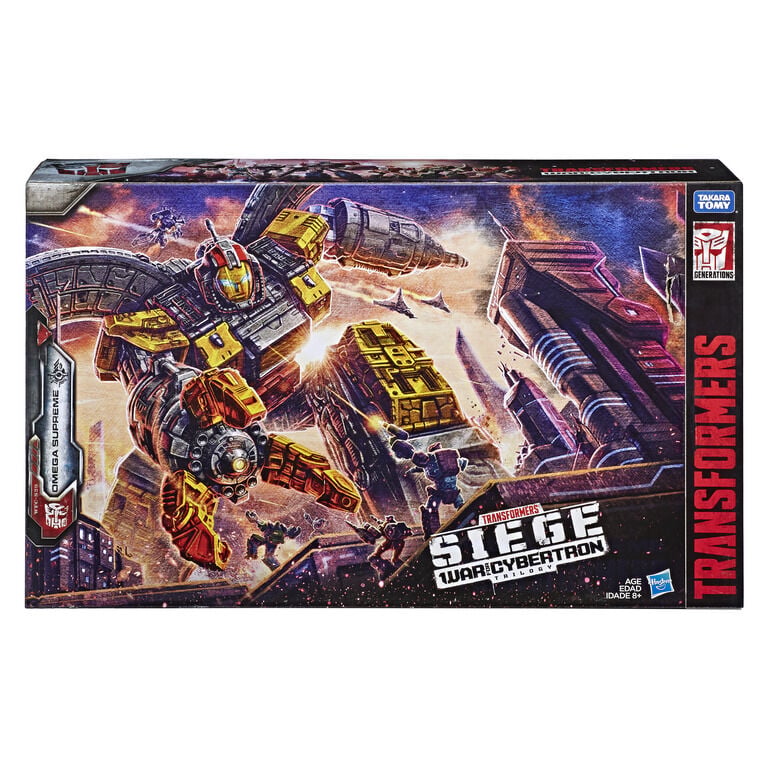 Figura Omega Supreme War Cybertron Trilogy Transformers HASBRO