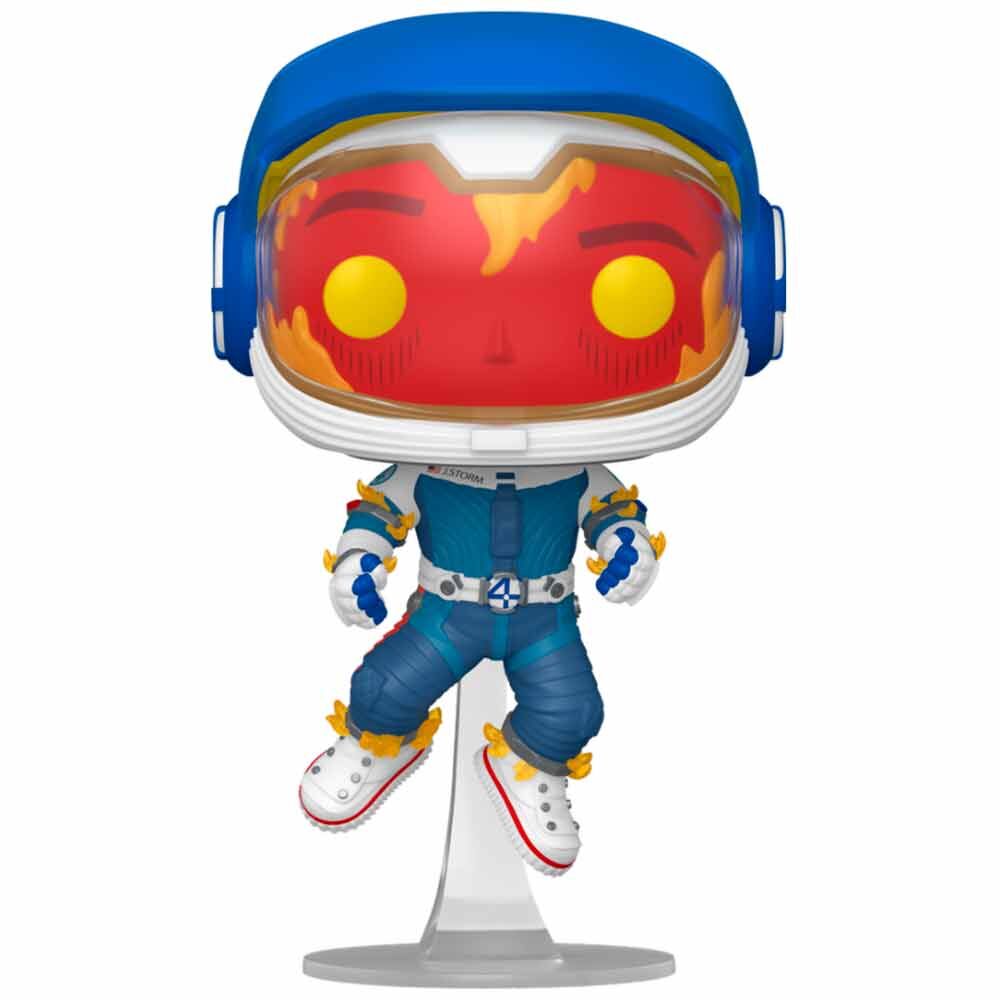 Figura POP Marvel Los 4 Fantasticos Antorcha Humana FUNKO
