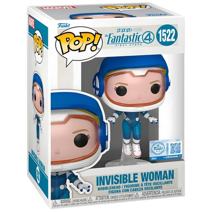 Figura POP Marvel Los 4 Fantasticos Mujer invisible FUNKO