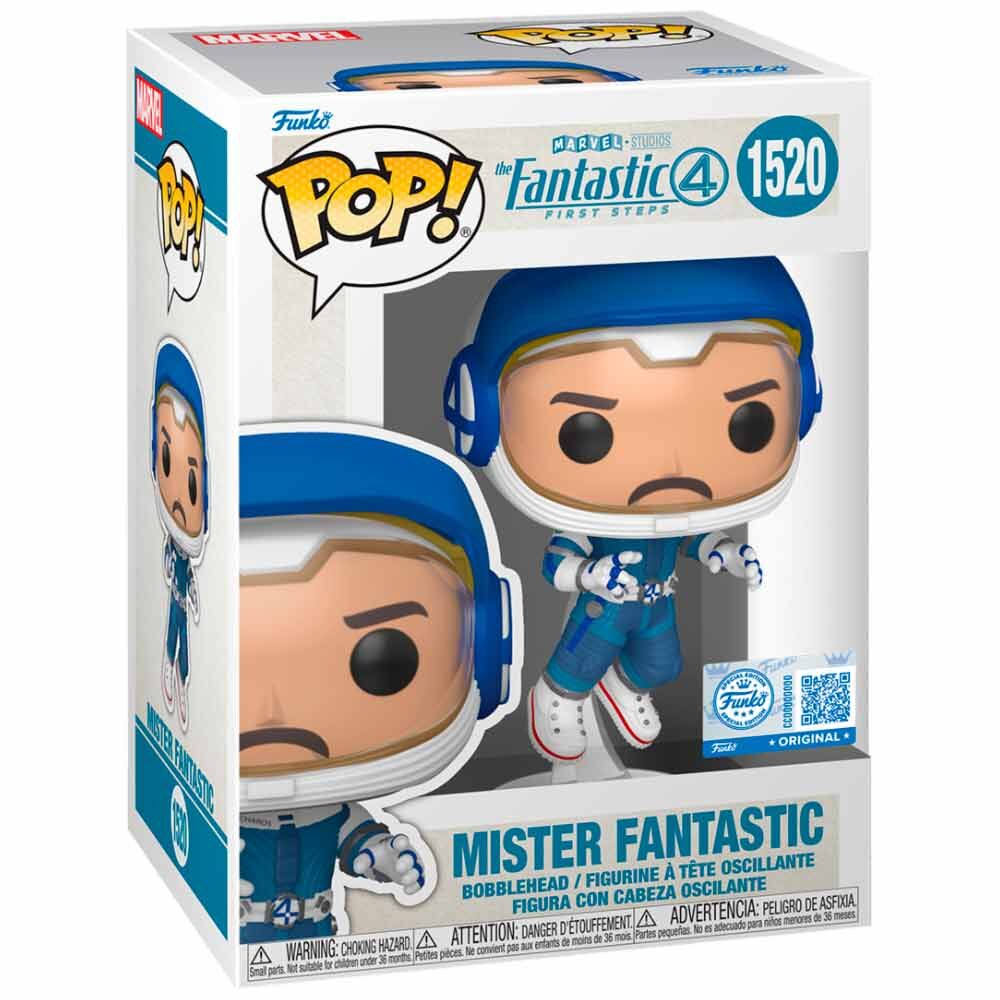Figura POP Marvel Los 4 Fantasticos Mister Fantastic FUNKO