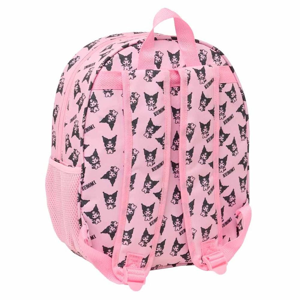 Mochila 3D Kuromi Hello Kitty 33cm SAFTA