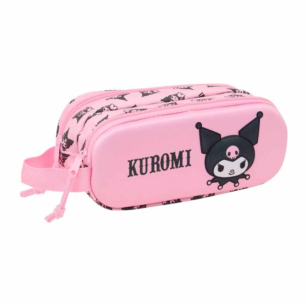 Portatodo 3D Kuromi Hello Kitty doble SAFTA