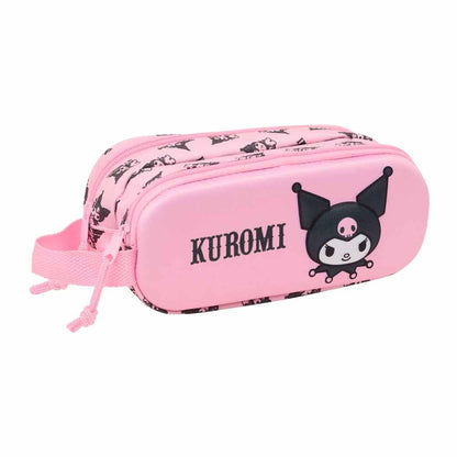 Portatodo 3D Kuromi Hello Kitty doble SAFTA