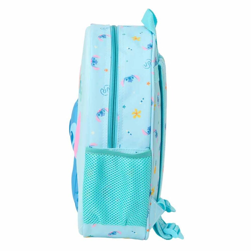 Mochila 3D Stitch Disney 33cm SAFTA