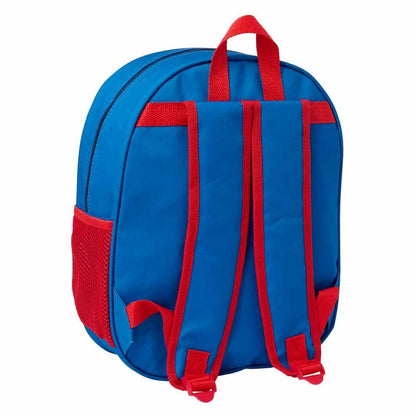 Mochila 3D Superman DC Comics 33cm SAFTA