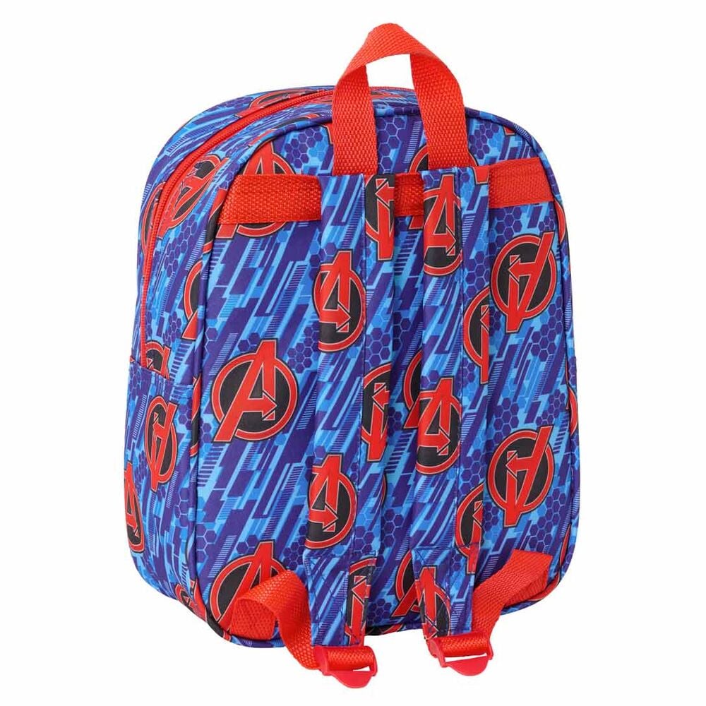 Mochila 3D Los Vengadores Avengers Marvel 27cm SAFTA